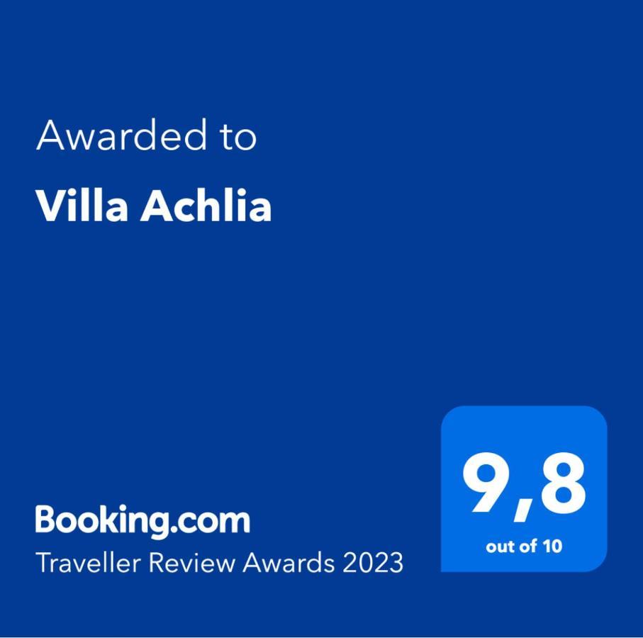 Villa Achlia Екстериор снимка
